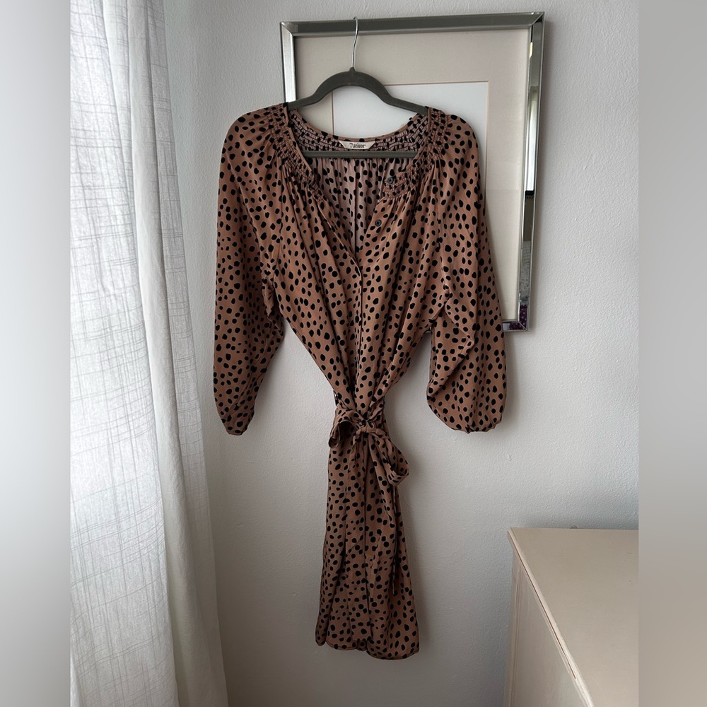 Classic Tucker Silk Dress